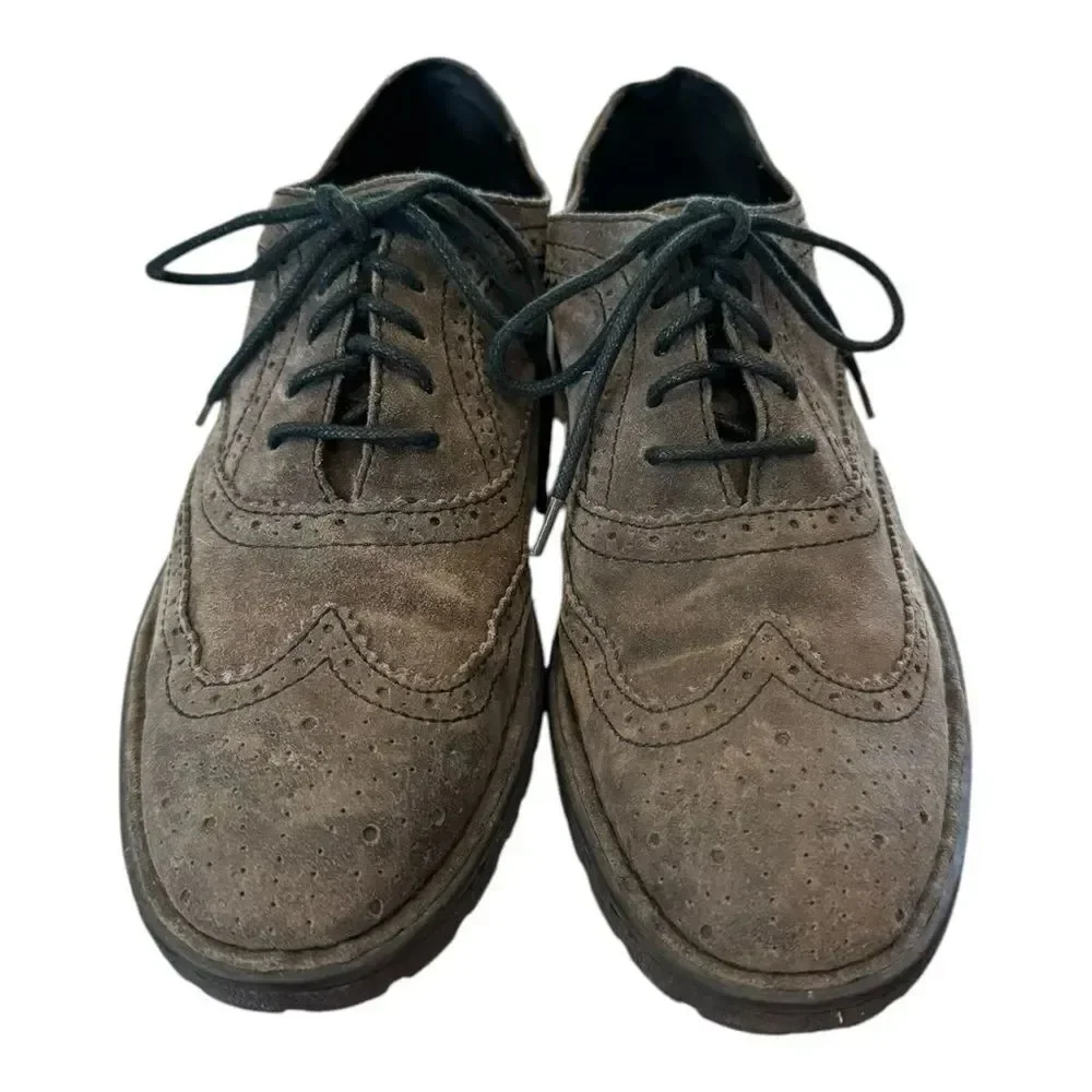 BORN Men's Suede Leather Oxford Dress Shoes 8.5